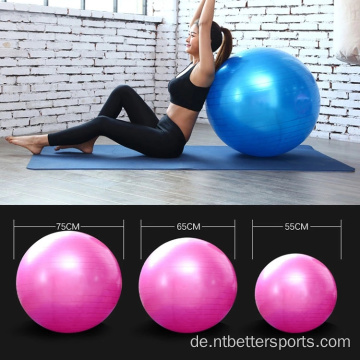 Pilates Bunte PVC Anti-Burst Gym Ball Yoga Ball